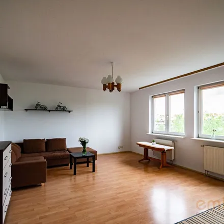 Rent this 3 bed apartment on Centrum Opiekuńczo-Mieszkalne (w budowie) in Belgradzka 33A, 02-793 Warsaw
