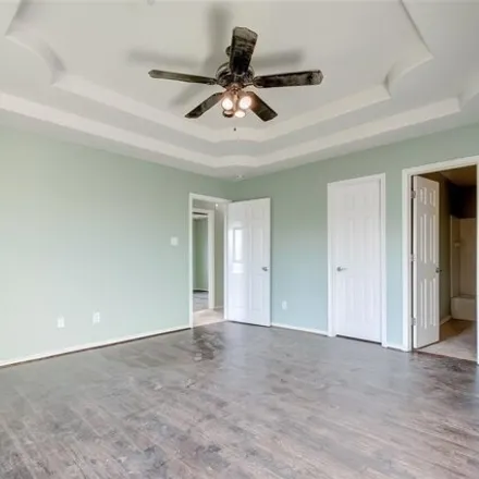 Rent this 3 bed house on 18831 Reynolds Park Drive in Harris County, TX 77449