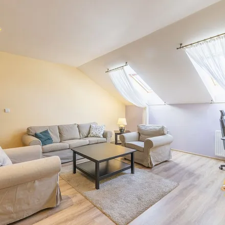 Rent this 1 bed apartment on Máchova 2463/17 in 120 00 Prague, Czechia