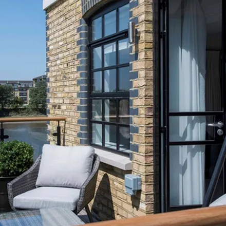 Rent this 3 bed apartment on Palace Wharf in 1-5 Crabtree Lane, London