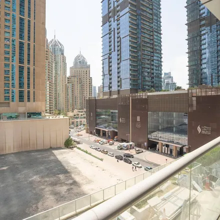Rent this 1 bed apartment on Shooters Billiard Cafe in Al Marsa Street, Dubai Marina
