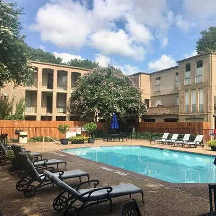 Rent this 1 bed condo on Korner Food Mart in Newcastle Drive, Houston