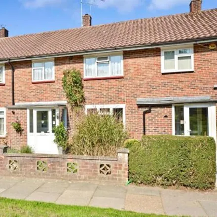Rent this 3 bed townhouse on Cedar Close in Langley Green, RH11 7SB