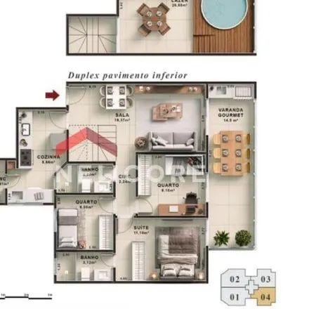 Buy this 3 bed apartment on Rua Joaquim Moreira Neves 114 in Recreio dos Bandeirantes, Rio de Janeiro - RJ