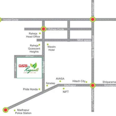 Image 8 - unnamed road, Madhapur, Hyderabad - 996544, Telangana, India - Apartment for sale