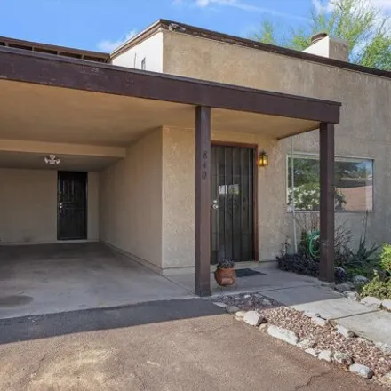 Buy this 2 bed townhouse on 800 East Peppergrass Lane in Tucson, AZ 85719