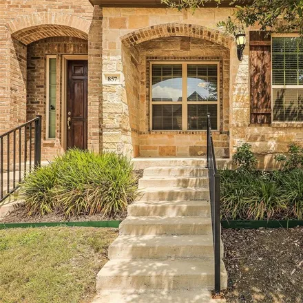 Buy this 3 bed townhouse on 857 Dartford Drive in Richardson, TX 75081