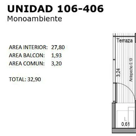 Buy this 1 bed apartment on Colorado 1911 in 11800 Montevideo, Uruguay