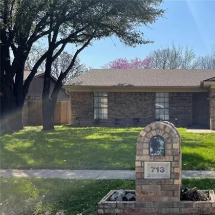 Rent this 3 bed house on 737 Fair Meadows Drive in Saginaw, TX 76179