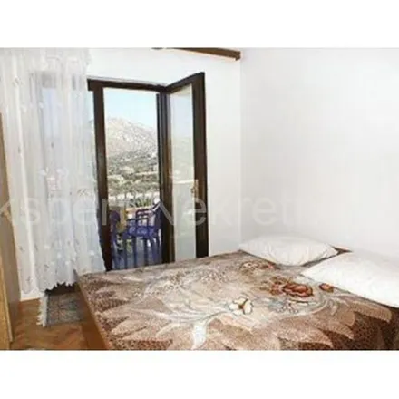 Rent this 1 bed apartment on Obala Mira Barešića in 21218 Seget Vranjica, Croatia