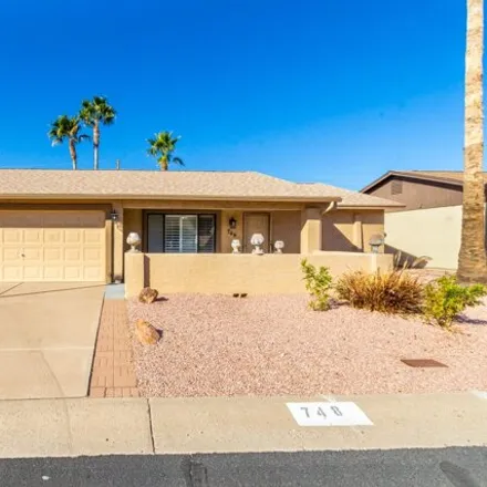 Buy this 2 bed house on 748 South 76th Place in Mesa, AZ 85208