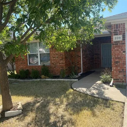 Rent this 3 bed house on 209 Tripp Trl in Denton, Texas