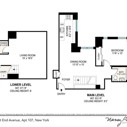 Image 1 - 302 West 105th Street, New York, NY 10025, USA - Apartment for rent