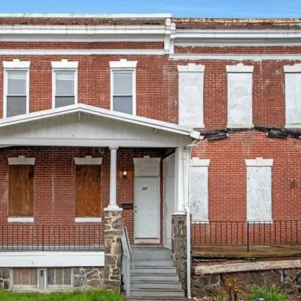 Image 1 - 607 North Longwood Street, Baltimore, MD 21216, USA - House for sale