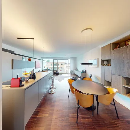 Rent this 1 bed apartment on Stanislas Leclefstraat 1-3 in 2600 Antwerp, Belgium