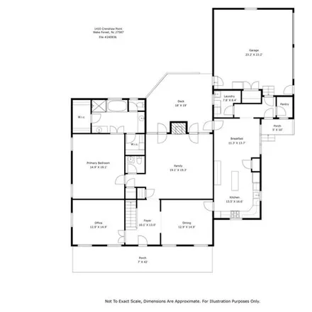 Image 7 - 1468 Crenshaw Point Road, Wake Forest, NC 27587, USA - House for sale