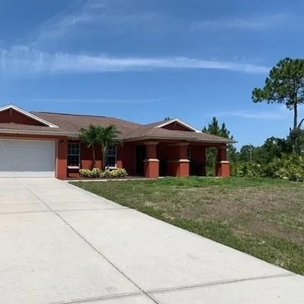 Rent this 3 bed house on 832 Ontario Ave S in Lehigh Acres, Florida