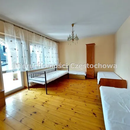 Rent this 2 bed apartment on Rondo Bolesława Wojciecha Omyły ps. "Wojtek" in 42-209 Częstochowa, Poland