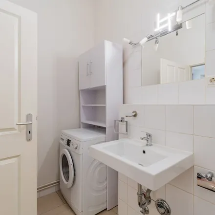 Rent this 1 bed apartment on Straßmannstraße 8 in 10249 Berlin, Germany