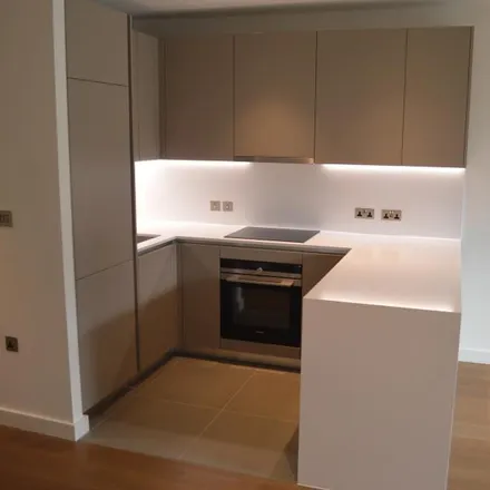 Rent this 1 bed apartment on Belcanto Apartments in 3 Exhibition Way, London