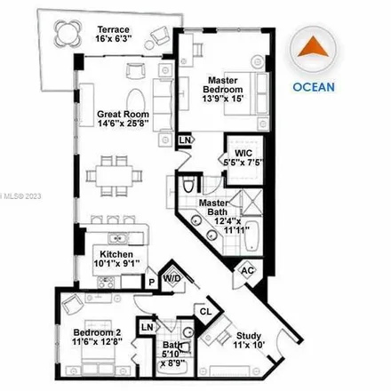 Image 1 - 2842 North Ocean Boulevard, Fort Lauderdale, FL 33308, USA - Apartment for rent