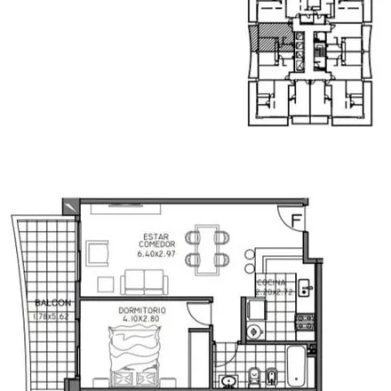 Buy this 1 bed apartment on 403 - Avenida América 341 in Partido de Tres de Febrero, Sáenz Peña