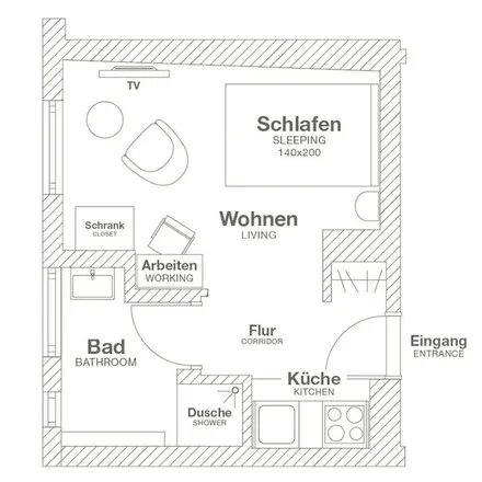 Image 8 - Landgrafenstraße 69, 50931 Cologne, Germany - Apartment for rent