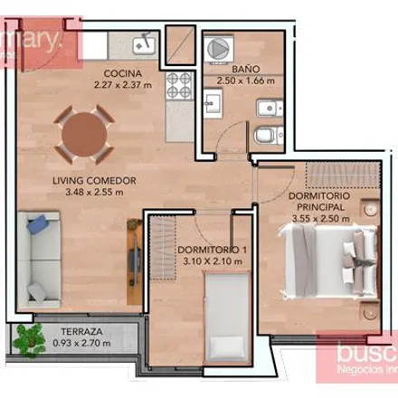 Buy this 3 bed apartment on Bulevar José Batlle y Ordóñez 2963 in 2967, 2969