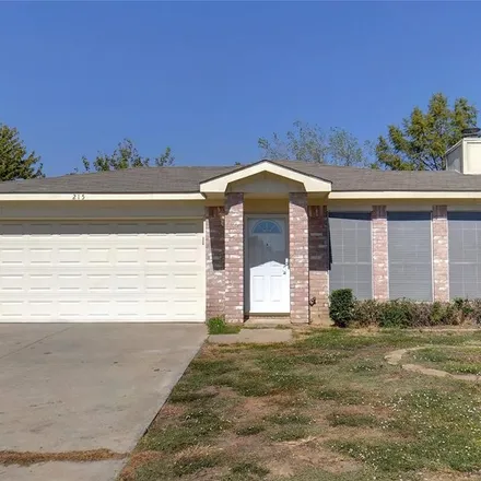 Rent this 3 bed house on 215 Colt Lane in Keller, TX 76248