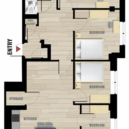 Image 6 - Eisenhowerlaan 110C, 2517 KL The Hague, Netherlands - Apartment for rent