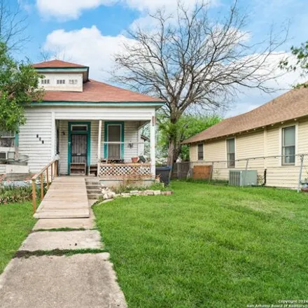 Buy this 3 bed house on 1820 North Calaveras Street in San Antonio, TX 78201