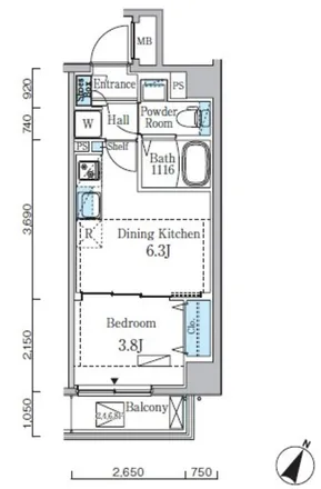 Image 2 - unnamed road, Fukuzumi, Koto, 135-0032, Japan - Apartment for rent