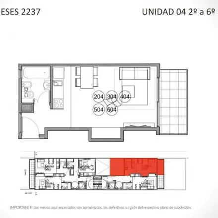 Buy this studio apartment on Carrefour Express in Montañeses 2267, Belgrano