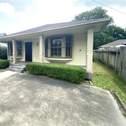 Rent this 4 bed house on 5672 Cochran Street in Houston, TX 77009