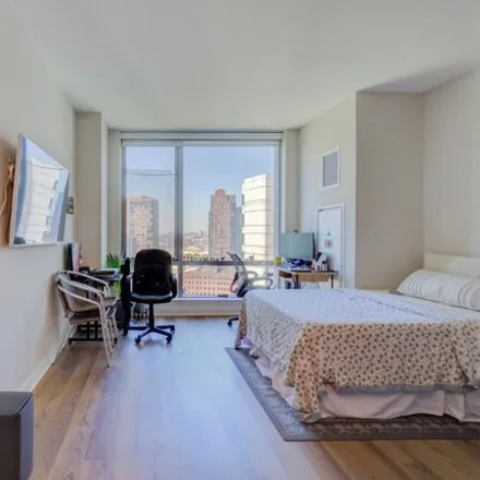 Rent this studio house on Haus25 in 25 Christopher Columbus Drive, Jersey City