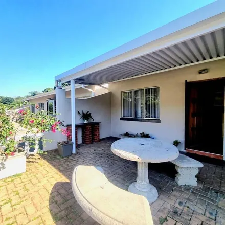 Rent this 2 bed townhouse on Moss Kolnik Drive in Zulwini Gardens, Umbogintwini