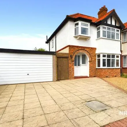 Rent this 3 bed duplex on Fir Road in Stonecot, London