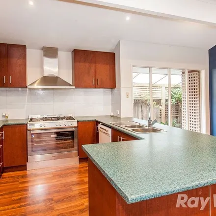 Rent this 3 bed apartment on 18 Lambourne Avenue in Rowville VIC 3178, Australia