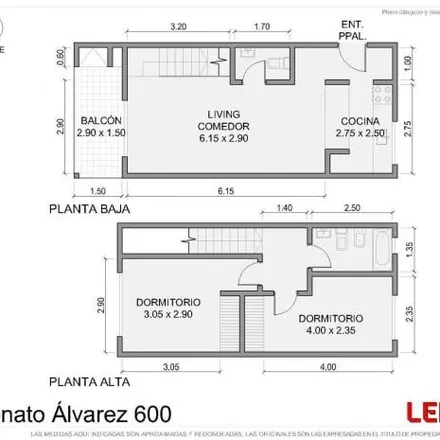 Buy this 2 bed apartment on Méndez de Andes 600 in Caballito, C1405 CRM Buenos Aires