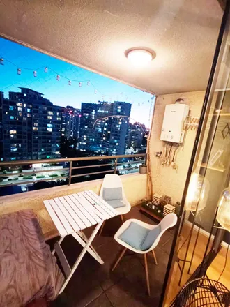 Rent this 2 bed apartment on Avenida Quilín 3350 in 781 0000 Provincia de Santiago, Chile