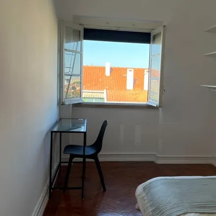 Rent this 4 bed room on Estádio do Inatel in Avenida do Rio de Janeiro, 1700-204 Lisbon