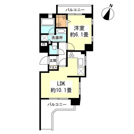Image 2 - unnamed road, Nakane 1-chome, Meguro, 152-0023, Japan - Apartment for rent