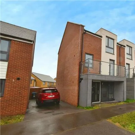 Buy this 4 bed townhouse on Bird Cherry Lane in Harlow, CM17 0FR