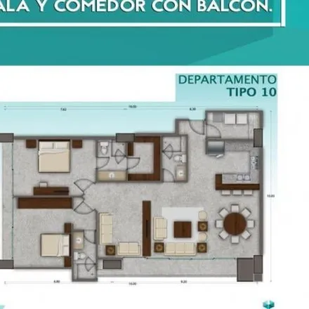 Rent this 2 bed apartment on Avenida Paseo de la Arboleda in Jardines del Bosque Norte, 44520 Guadalajara
