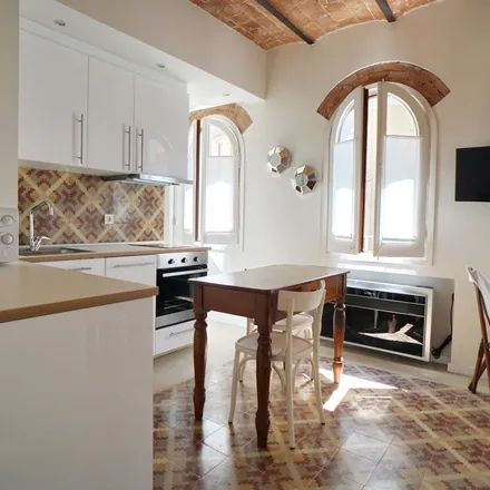 Rent this 1 bed apartment on Carrer de l'Atlàntida in 08001 Barcelona, Spain