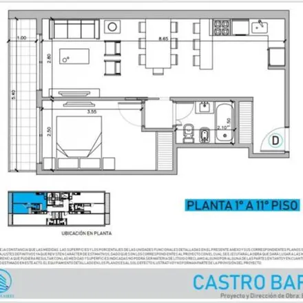 Buy this 1 bed apartment on Romano's Pizza in Avenida Pavón, Boedo
