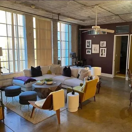 Rent this 2 bed condo on SoCo Lofts in 1122 Jackson Street, Dallas