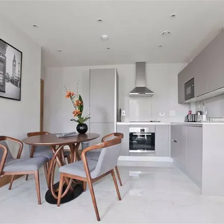 Rent this 3 bed apartment on Sanctum in 258 Belsize Road, London