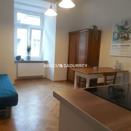 Rent this 1 bed apartment on Kazimierza Morawskiego 12 in 31-102 Krakow, Poland