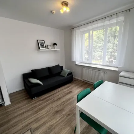 Rent this 1 bed apartment on Przepiórki 01 in Świerszcza, 02-400 Warsaw